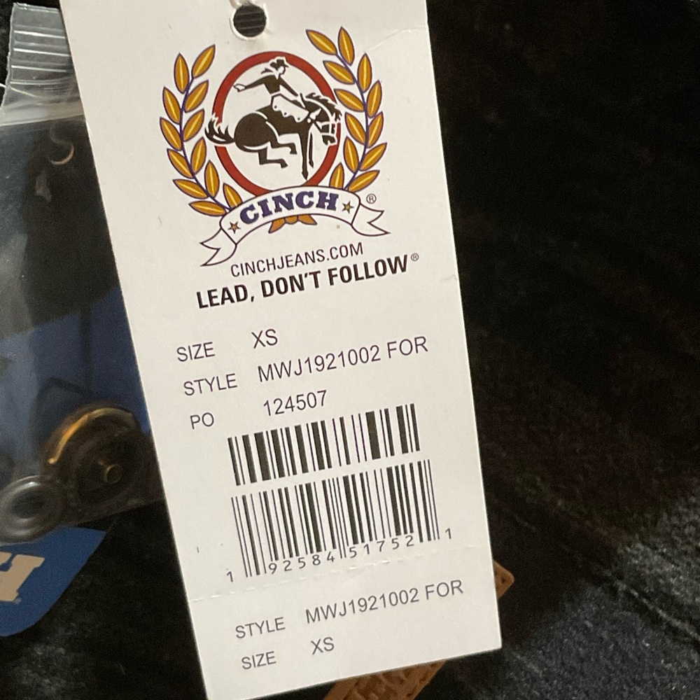 Cinch Men’s Green Patterned Jacket - image 3